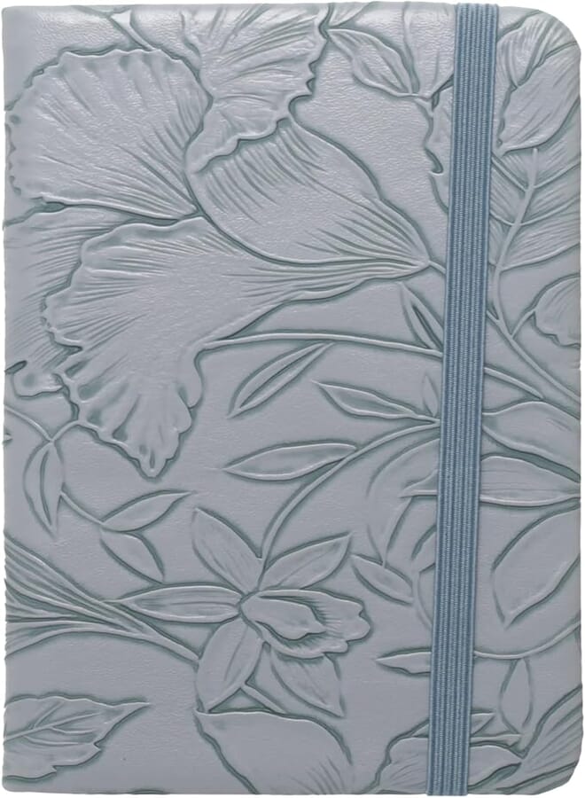 Kab Notebook Portable Journaling, 80 Sheets A6 Daily Blogs and Notes Lined Cream Paper